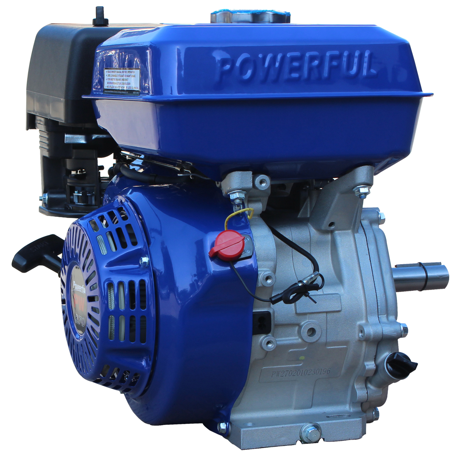 Powerful Gasoline Engine PW270, MACHMALL