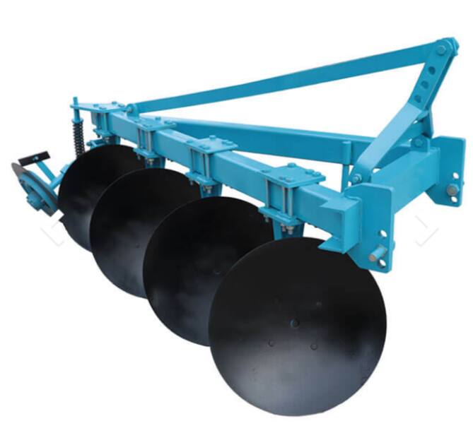Leyuan Agriculture Machinery Mounted Disc Plough Paddy Land Driven Disc Plough Poly Disc Plough