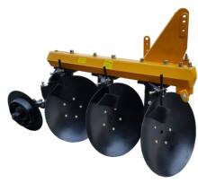 Leyuan Agriculture Machinery Mounted Disc Plough Paddy Land Driven Disc Plough Poly Disc Plough