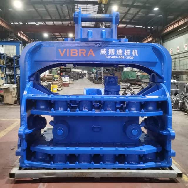 VIBRA PCF-450 attachments hydraulic pile driver for 47 - 55 ton excavator sale