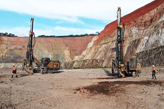 XCMG's Down Hole Drilling Rigs Achieve 416 Meters of Daily Progress in African Copper Mines XCMG's Down Hole Drilling Rigs Achieve 416 Meters of Daily Progress in African Copper Mines