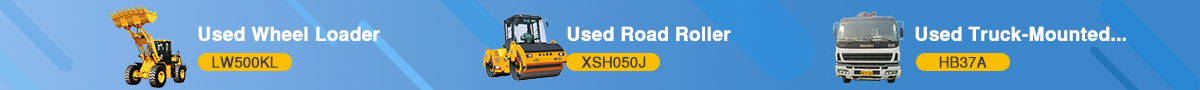 Used Wheel Loader Used Road Roller Used Truck-Mounted Used Wheel Loader Used Road Roller Used Truck-Mounted