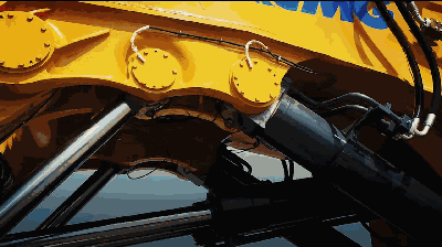 他的履带是这样的 他的动臂是这样的                点击观看完整