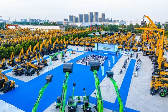 Green tide surges, full range of products launched! XCMG Excavator Customer Care Festival kicks off Green tide surges, full range of products launched! XCMG Excavator Customer Care Festival kicks off