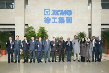 Aliko Dangote, President and CEO of Dangote Group, Visits XCMG Group