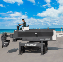 ROADWAY Spreader Boom type Corundum Spreader