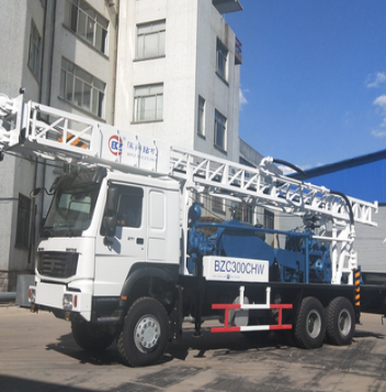 BZC300CJHW Truck mounted drilling rig