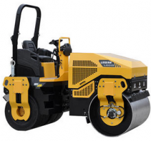 ROADWAY Combination Vibratory Roller Steel wheel tire roller RWYL83N Changchai diesel engine power