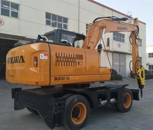 DLS150-9A BIG WEIGHT WHEEL EXCAVATOR