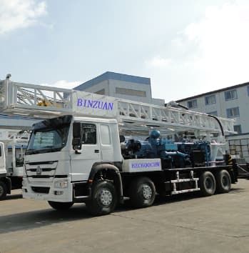BZC600CHW Truck mounted water well drilling rig
