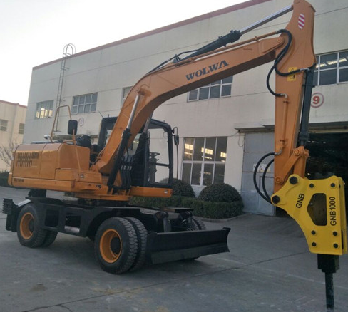 DLS150-9A BIG WEIGHT WHEEL EXCAVATOR