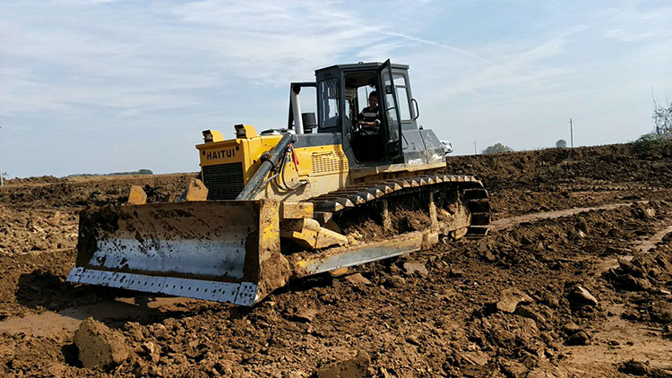 China HAITUI new crawler dozer hydraulic HD16S for swamp wetlands sale