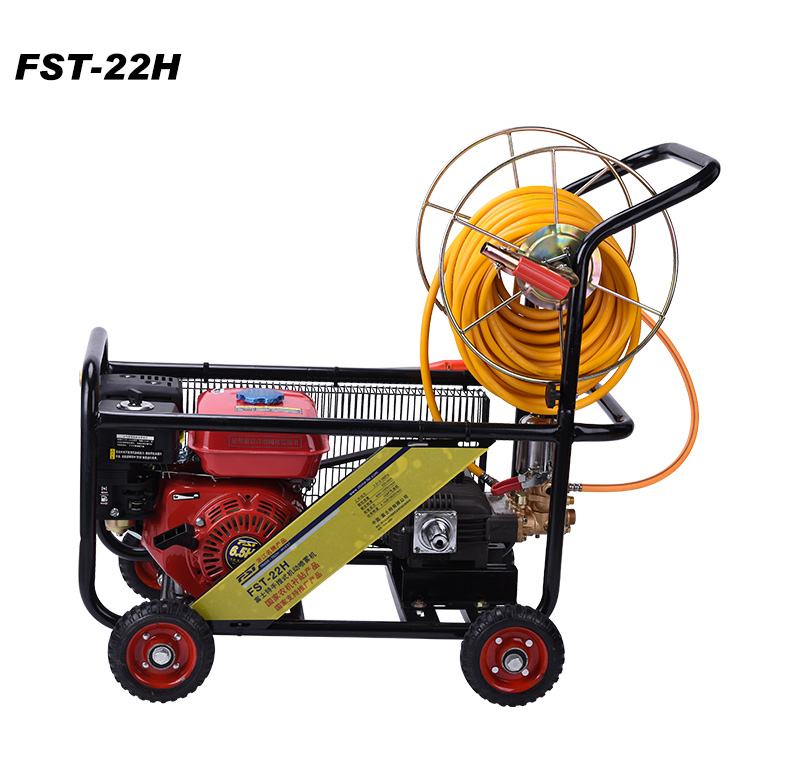FST-22HT garden machine, 6.5HP gasonline engine, 22H cast iron power ...
