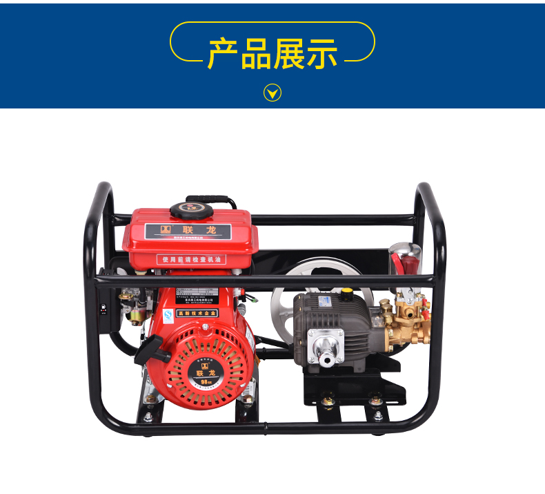 FST-21K garden machine  2.5HP gasonline engine  21H cast iron pump sprayer