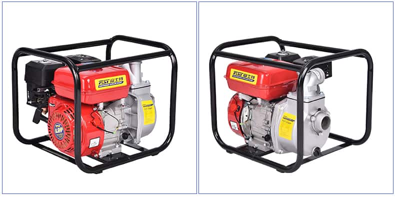 FST-50WP  2inch water pump  6.5HP gasoline engine aluminium pump