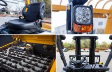 XCMG Intelligent Electric Forklift 2Ton XCB-L20 Paper Roll Clamp Driver Forklift Function Price