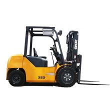 XCMG Japanese Engine XCB-D35 Diesel Forklift 3.5T Tire Clamp Fork lift Stainless Import From China