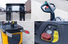 XCMG Hot Sale 1.5ton 2ton Electric Self Loading Machine Full Electr Stacker