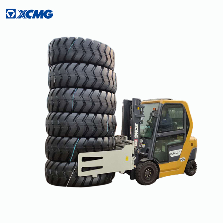 XCMG Intelligent Electric Forklift XCB-P30 3ton Price Electrical Fork lift Truck Tire Clamp