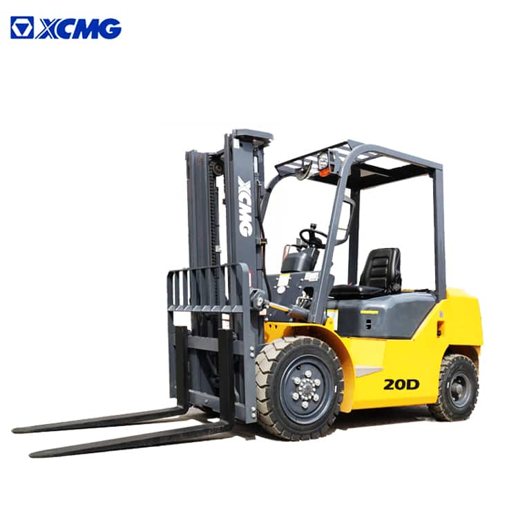 XCMG Good Quality Japanese Engine XCB-D20 Diesel Forklift 2T 2Ton Control ‎2H Lift Stacker Forklit