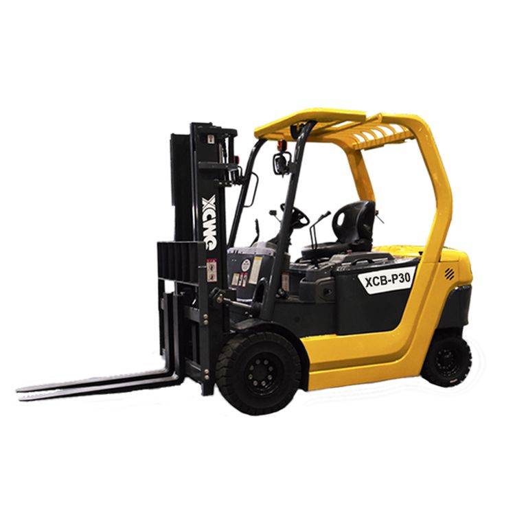 XCMG Intelligent Electric Forklift XCB-P30 3ton Battery Truck Self Loading Forklift With Tire Clamps