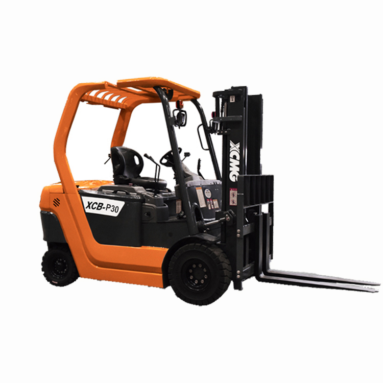 XCMG Intelligent Electric Forklift XCB-P30 3ton Self-Lift Smart Fork Lift Weel Motor