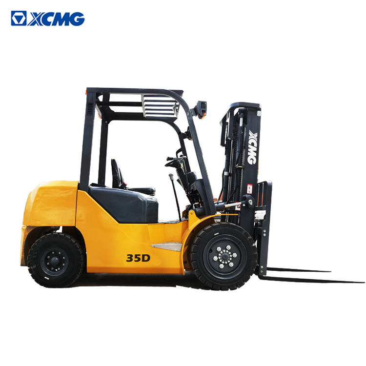 XCMG Japanese Engine XCB-D35 Diesel Forklift 3.5T Smart Truck Hydraulic Stacker Forklift Machine