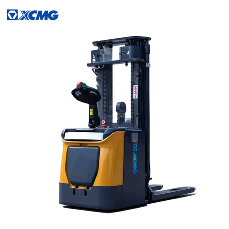 XCMG Hot Sale XCS-P20 2ton Stand Fork Lift Electric Small Portable Forklift Manual