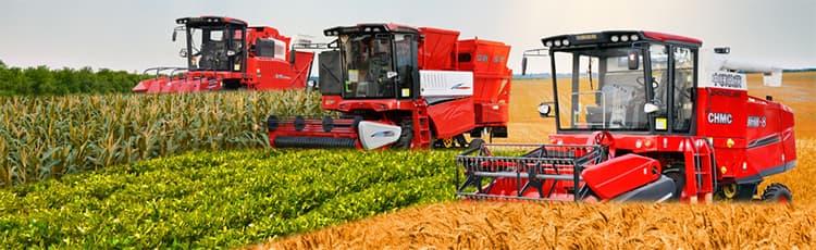 ZHONGLIAN new corn combine harvester 4YLZ-5 self- propelled 5 rows for sale