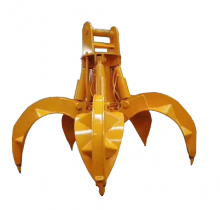 Jining Tianhong Co., Ltd Standard Bucket  Excavator Lianhua zhua   5 Tine Grab