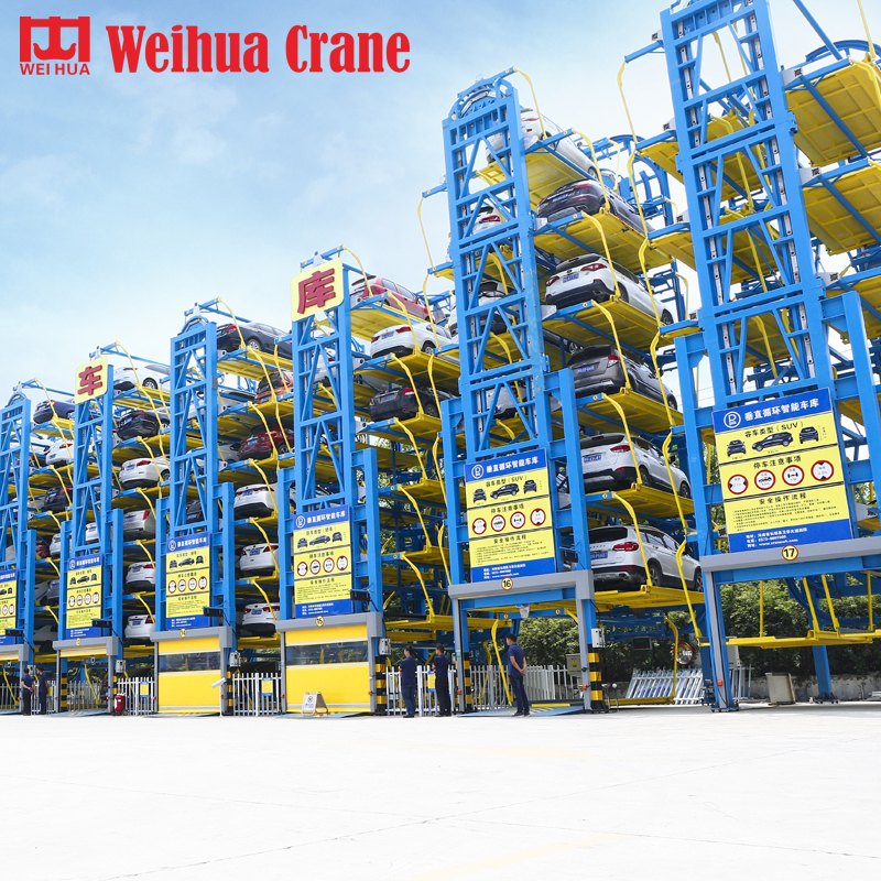 WEIHUA Automated Parking System with Loop Lift, MACHMALL