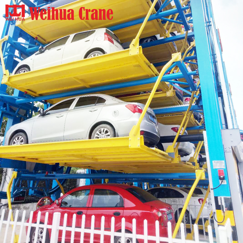WEIHUA Automated Parking System with Loop Lift, MACHMALL