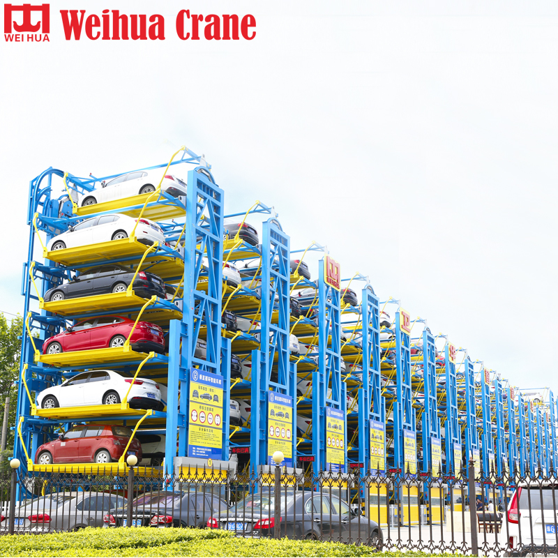 WEIHUA Automated Parking System with Loop Lift, MACHMALL