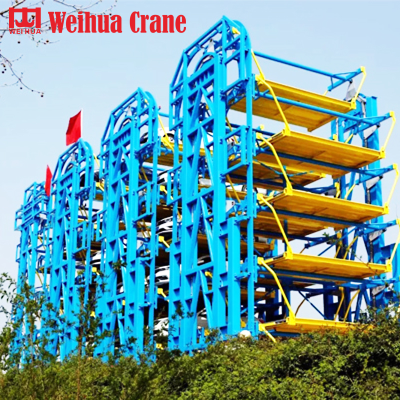 WEIHUA Automated Parking System with Loop Lift, MACHMALL