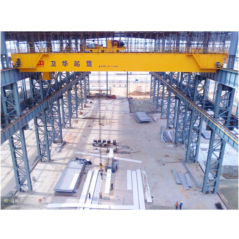 WEIHUA Double Girder Overhead Crane with Electric Hoist, MACHMALL