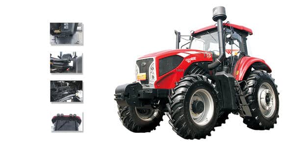 Wei-Tai Tractor products 40-50 HP series  Wheeled Tractor TT504-D  TT500-D TT350 Wheeled Tractor