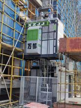 XZJJ SC200/200 double cage 0-40m/min double cage construction hoist