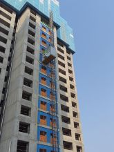 XZJJ SC200/200 double cage 0-40m/min double cage construction hoist