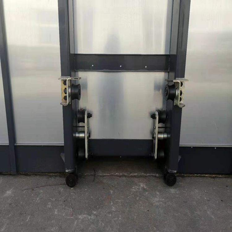 Construction equipment transport elevator accessories