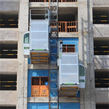 XZJJ SC200/200 convenient transport cage new type crane elevator