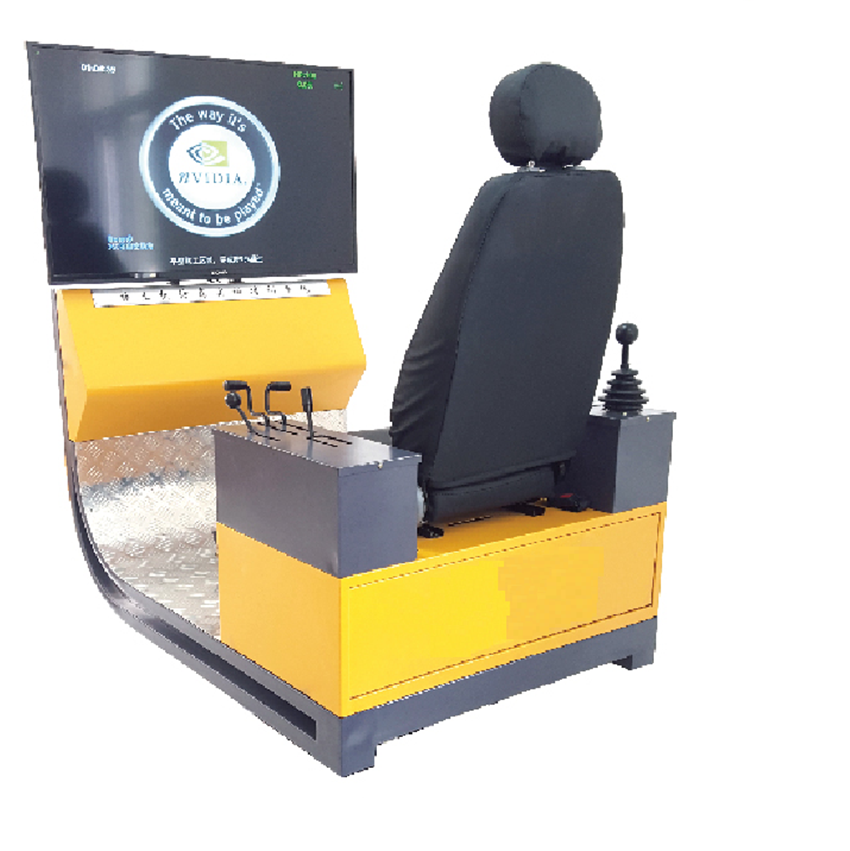 Teaching evaluation training crawler bulldozer exam simulator