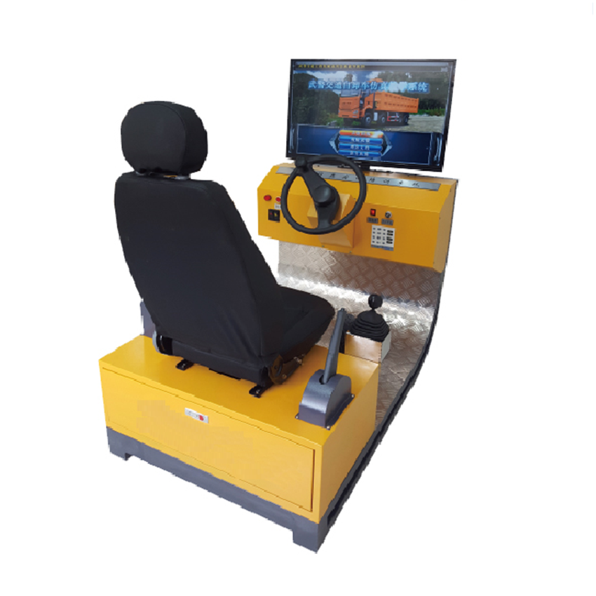 Teaching Evaluation Virtual Simulation Training Dump Truck VR Simulator for Loading and Unloading