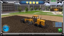 Motor grader simulator is suitable for teaching evaluation training and road construction