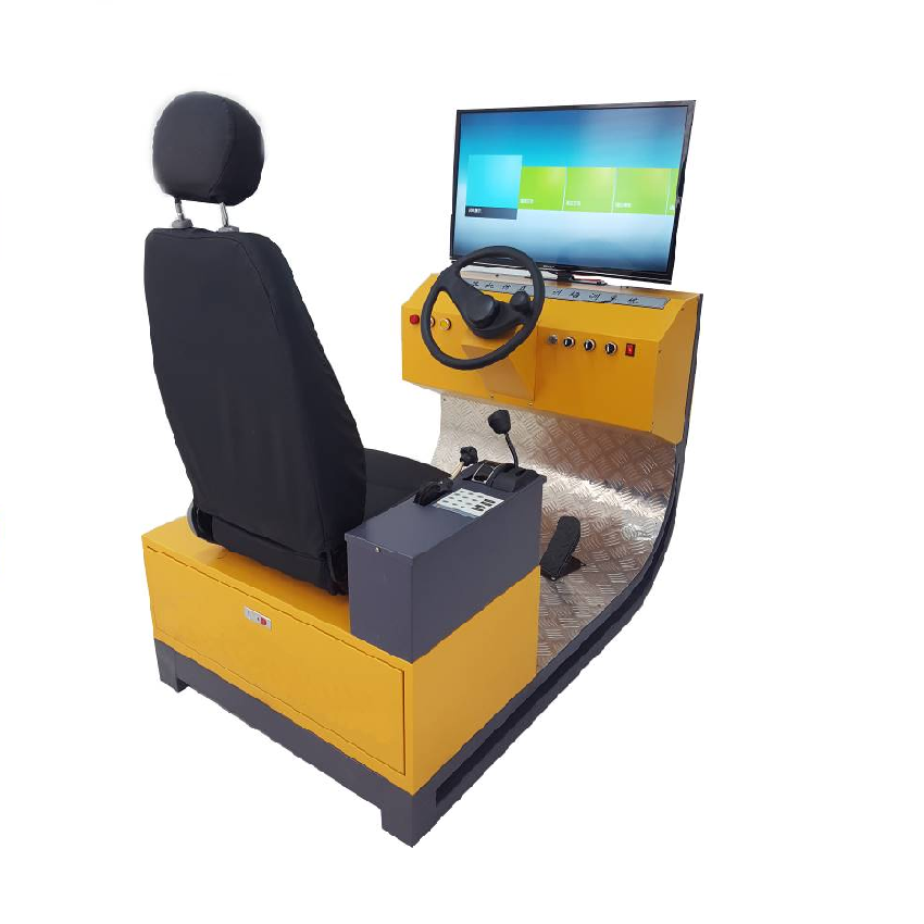 Road Teaching Assessment Training Single Wheel Double Wheel Roller Virtual Simulation Simulator