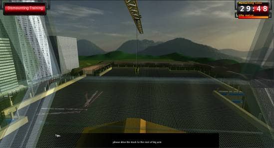 Tower Crane Virtual Simulation Simulator for Training Teaching and Evaluation