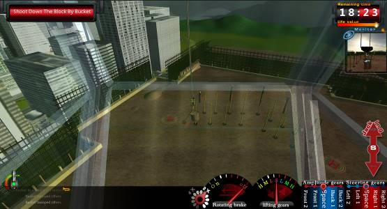 Tower Crane Virtual Simulation Simulator for Training Teaching and Evaluation