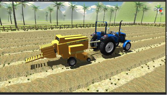 Agricultural Tractor Teaching Evaluation Training Virtual Simulation Simulator