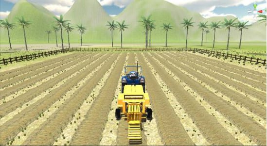 Agricultural Tractor Teaching Evaluation Training Virtual Simulation Simulator