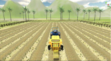 Agricultural Tractor Teaching Evaluation Training Virtual Simulation Simulator