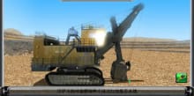 Open Pit Mine Electric Shovel Virtual Simulation Simulator for Teaching Assessment and Training